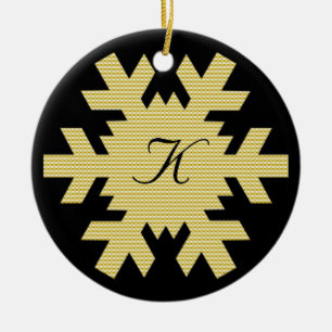 Adorno De Cerámica "Nuestra primera Navidad" - con nombres y monogram