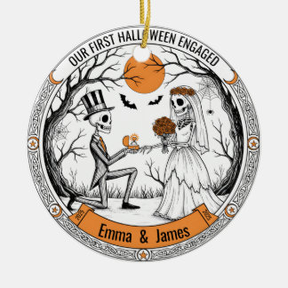 Adorno De Cerámica Nuestra primera propuesta de esqueleto de Hallowee