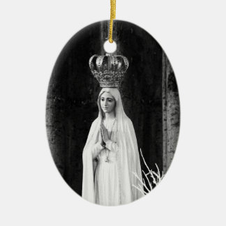 Adorno De Cerámica Nuestra Señora de Fátima