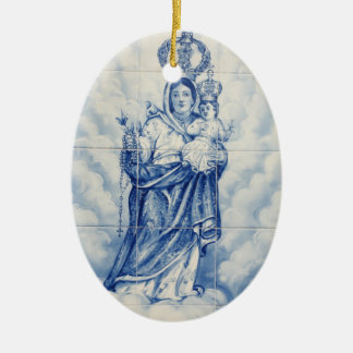Adorno De Cerámica Nuestra señora de la paz