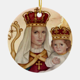 Adorno De Cerámica Nuestra Señora del Buen Éxito