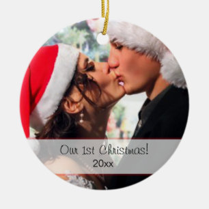 Adorno De Cerámica Nuestro 1r navidad