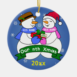 Adorno De Cerámica Nuestro Nth navidad