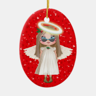 Adorno De Cerámica Nuestro pequeño ángel
