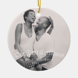 Adorno De Cerámica nuestro primer matrimonio, nuestro nuevo hogar, Na