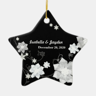 Adorno De Cerámica Nuestro primer regalo de pareja Boda de Navidad ju