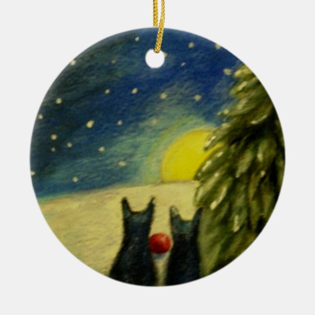 Adorno De Cerámica Nuestro regalo más fino que traemos (Frente)