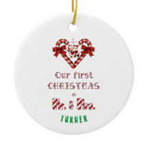 Nuestros primeros Navidades como Sr. y Sra. Santa 