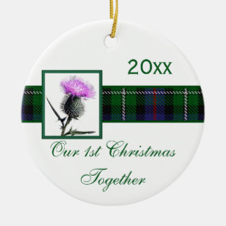 Adorno De Cerámica Nuestros primeros Navidades Keepsake Ornament