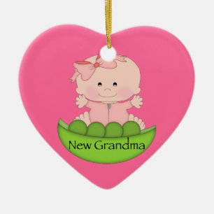 Adorno De Cerámica Nueva abuela