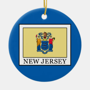 Adorno De Cerámica Nueva Jersey