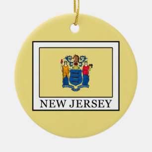 Adorno De Cerámica Nueva Jersey