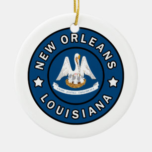 Adorno De Cerámica Nueva Orleans Louisiana
