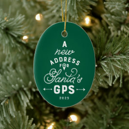 Adorno De Cerámica Nuevo hogar lindo verde Navidades de fotos