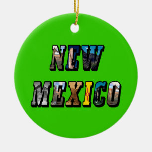 Adorno De Cerámica Nuevo México, Estados Unidos Textos