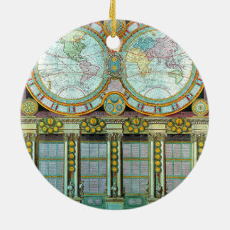 Adorno De Cerámica Nuevo Monde - Viejas caricaturas-mapas