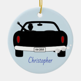 Adorno De Cerámica Nuevo varón del conductor personalizado