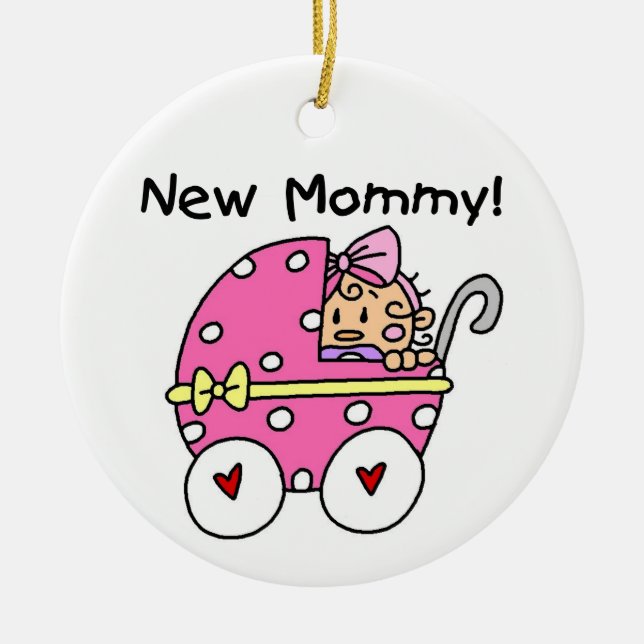 Adorno De Cerámica Nuevos regalos para niñas mami (Frente)