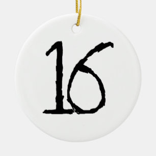 Adorno De Cerámica Number16