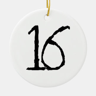 Adorno De Cerámica Number16