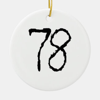 Adorno De Cerámica Number78