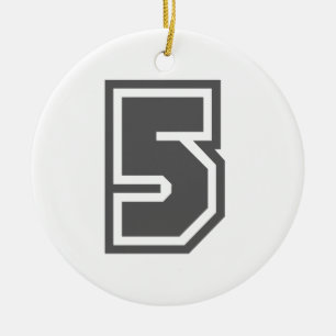 Adorno De Cerámica Número 5