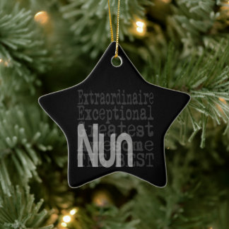 Adorno De Cerámica Nun Extraordinaire