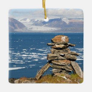 Adorno De Cerámica Nunavut, Canadá