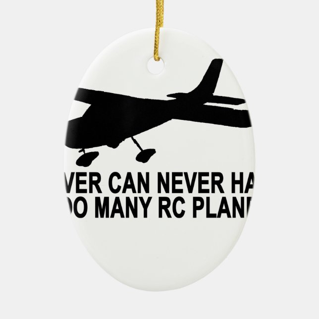 Adorno De Cerámica Nunca demasiado RC acepilla T-Shirt.png (Frente)