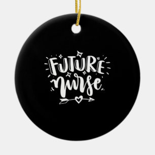 Adorno De Cerámica Nurse Gift   Enfermeras futuras
