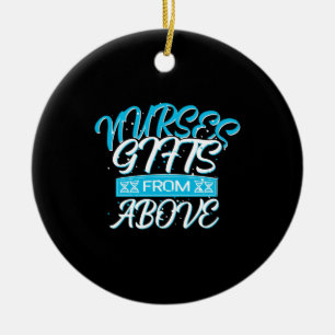 Adorno De Cerámica Nurse Gift   Regalos De Enfermeras De Arriba