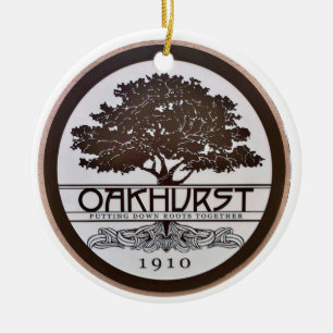 Adorno De Cerámica Oakhurst, Oakhurst Decatur, Oakhurst