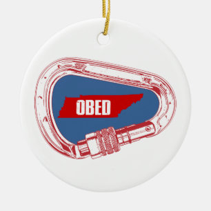Adorno De Cerámica Obed Climbing Carabiner