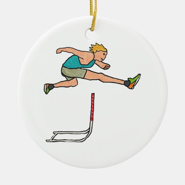 Adorno De Cerámica Obstáculos (Frente)