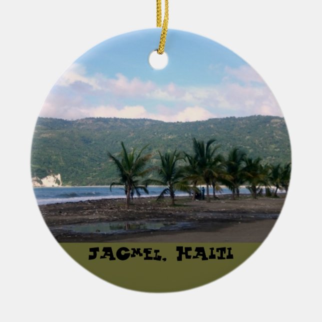 Adorno De Cerámica Océanos lejos (Frente)