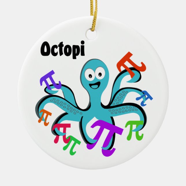 Adorno De Cerámica Octopi (Frente)