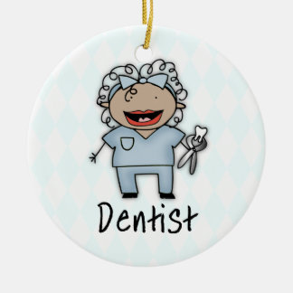 Adorno De Cerámica Ocupación Dentista Profesional Femenina