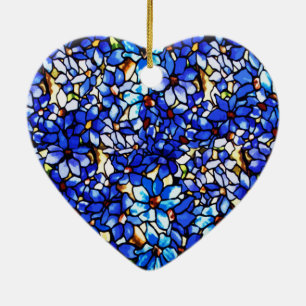 Adorno De Cerámica Ode a Tiffany Clematis