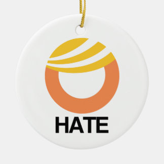 Adorno De Cerámica ODIO (Trump)