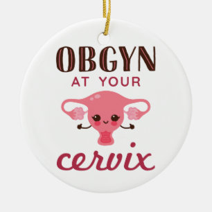 Adorno De Cerámica OGBYN En Su Cervix
