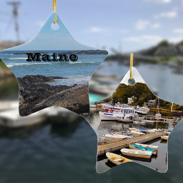 Adorno De Cerámica Ogunquit, Maine