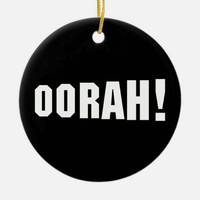 ADORNO DE CERÁMICA ¡OH! (Frente)