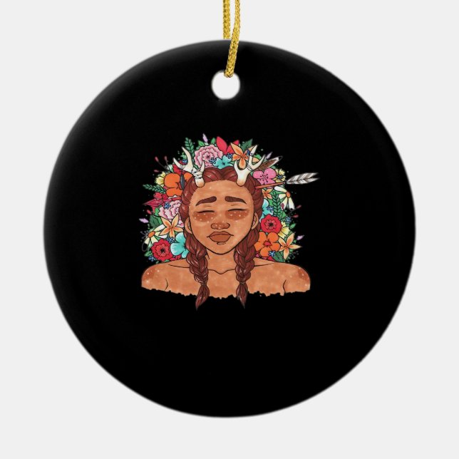 Adorno De Cerámica Oh Deer Modern Aesthetic (Frente)