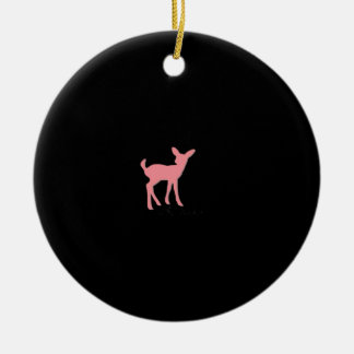 Adorno De Cerámica Oh Deer Retro Classic Style Ornament