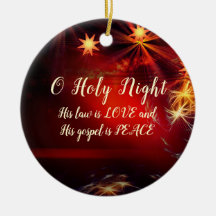 Oh Santa Noche, Su evangelio es PAZ, Navidades Car