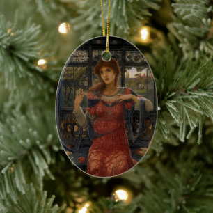 Adorno De Cerámica Oh Swallow, Swallow por John Melhuish Strudwick