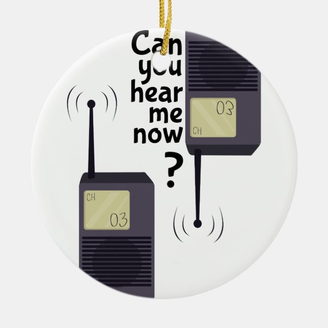 Adorno De Cerámica Óigame (Frente)