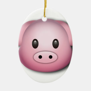 Adorno De Cerámica Oink Oink cerdo lindo