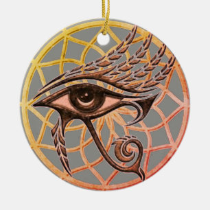 Adorno De Cerámica Ojo ideal del colector de Horus