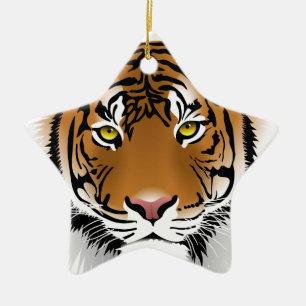 Adorno De Cerámica Ojos de Tigre